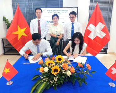 Buổi ký kết hợp tác chiến lược toàn diện giữa Vicendeti và Diễn đàn Kinh tế Việt Nam - Thụy Sĩ (SVEF)