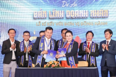 Ký kết chiến lược cùng đối tác – Dự án “Bản lĩnh Doanh nhân” khẳng định sức mạnh thương hiệu cộng đồng